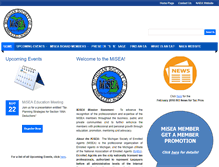Tablet Screenshot of misea.org